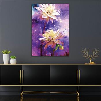 Kunst Thema auf bedrucktem Glas