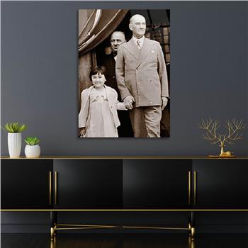 Dikey VatanTemalı Cam Tablo 292