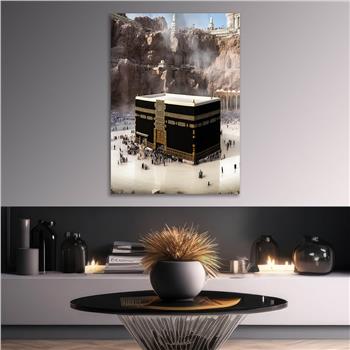 Dikey Dini Temalı Cam Tablo 271