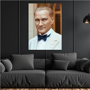 Dikey VatanTemalı Cam Tablo 278