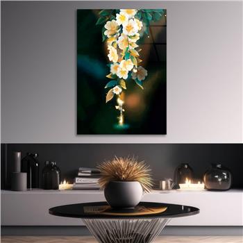 Kunst Thema auf bedrucktem Glas