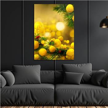 Dikey Sanat Temalı Cam Tablo 514