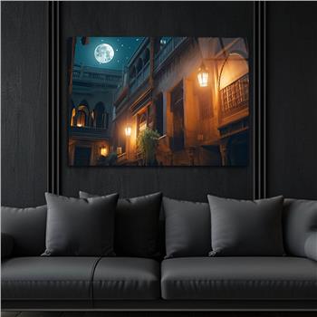 Yatay DoğaTemalı Cam Tablo 386