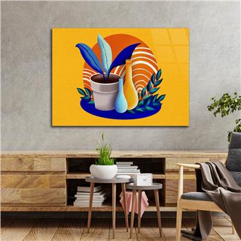 Kunst Thema auf bedrucktem Glas 543