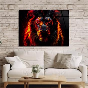 Yatay Doğa Temalı Cam Tablo 520