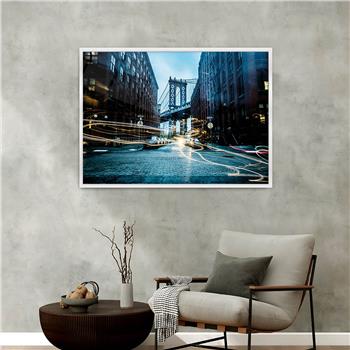 bedrucktes Glas mit Aluminiumrahmen und Kunst Themen 