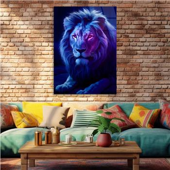 Dikey Doğa Temalı Cam Tablo 332