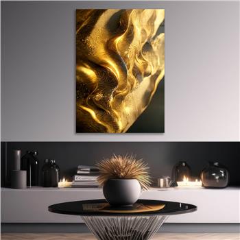 Dikey Sanat Temalı Cam Tablo 562