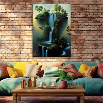 Kunst Thema auf bedrucktem Glas 307