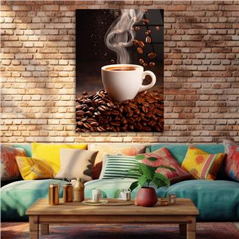 Dikey Doğa Temalı Cam Tablo 251