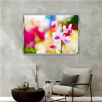 Aluminium Omlijste Natuur Thema Geharde Glasschilderij 127