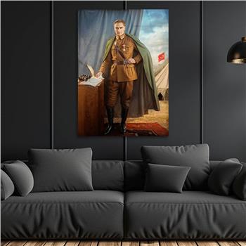 Dikey VatanTemalı Cam Tablo 245