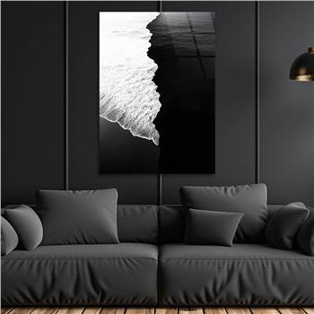 Dikey Sanat Temalı Cam Tablo 589