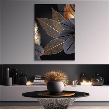 SANAT TEMALI CAM TABLO