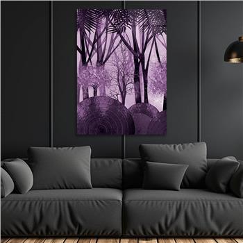 Kunst Thema auf bedrucktem Glas