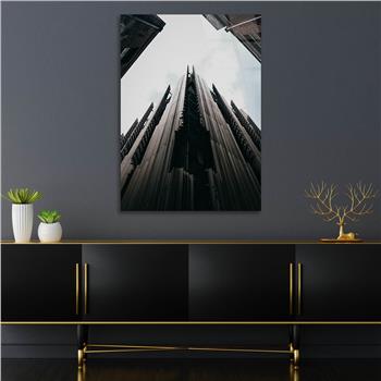 Kunst Thema auf bedrucktem Glas