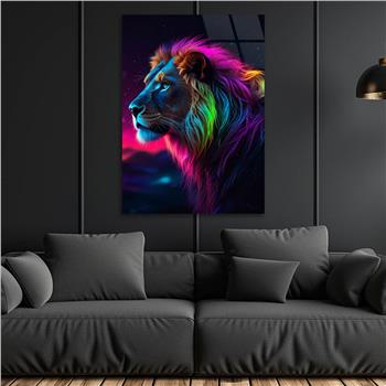 Dikey Doğa Temalı Cam Tablo 302