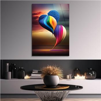 Kunst Thema auf bedrucktem Glas 290