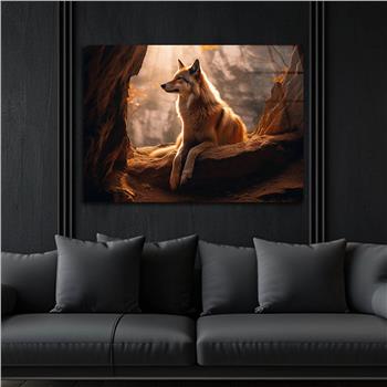 Yatay Doğa Temalı Cam Tablo 569