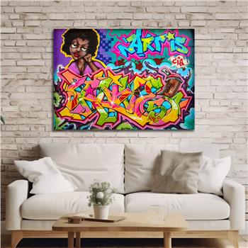 Kunst Thema auf bedrucktem Glas 520