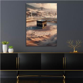 Dikey Dini Temalı Cam Tablo 270