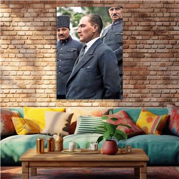 Dikey VatanTemalı Cam Tablo 210