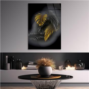 Kunst Thema auf bedrucktem Glas