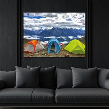 Kunst Thema auf bedrucktem Glas