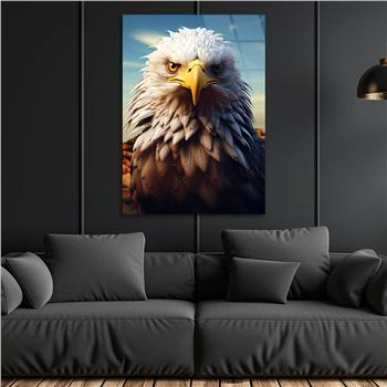 Dikey Doğa Temalı Cam Tablo 235