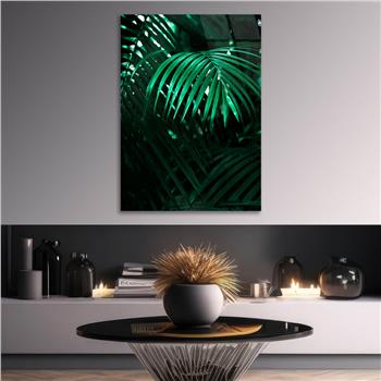 Dikey Sanat Temalı Cam Tablo 517