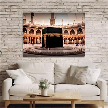 Yatay Dini Temalı Cam Tablo 179