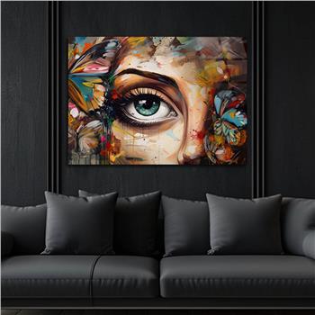 Kunst Thema auf bedrucktem Glas 537