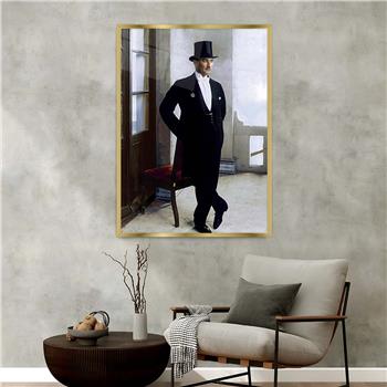 bedrucktes Glas mit Aluminiumrahmen und Nation Themen 