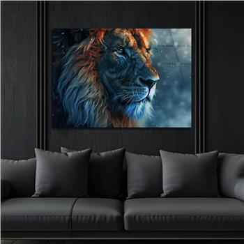 Yatay Doğa Temalı Cam Tablo 512