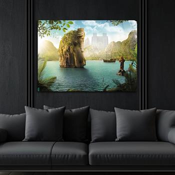 Tempered Glasss Wall Arts Art-Themed