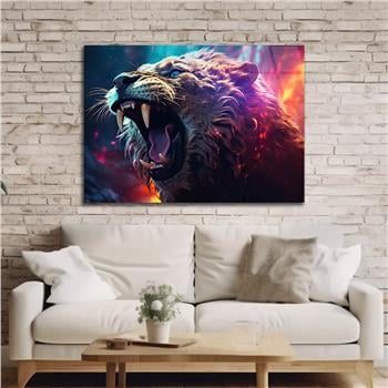 Yatay Doğa Temalı Cam Tablo 502