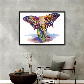 Aluminium Omlijste Kunst Thema Geharde Glasschilderij 087