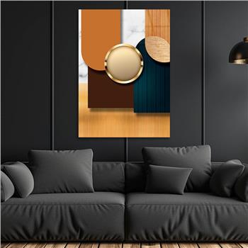 Kunst Thema auf bedrucktem Glas