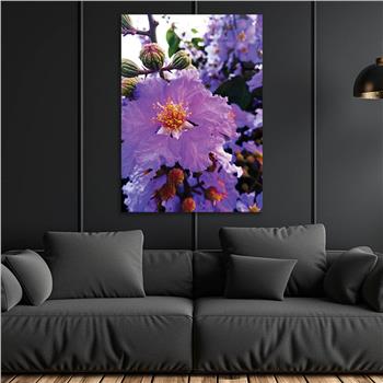 Thema Natur auf bedrucktem Glas