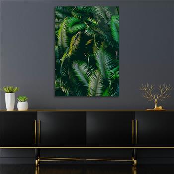 Dikey Sanat Temalı Cam Tablo 567