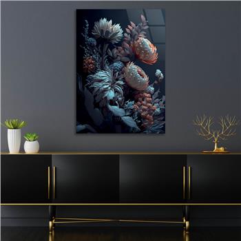 Thema Natur auf bedrucktem Glas