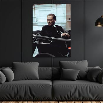 Dikey VatanTemalı Cam Tablo 248