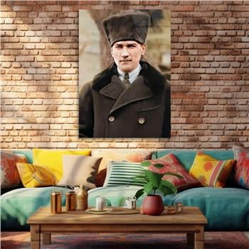 Dikey VatanTemalı Cam Tablo 201