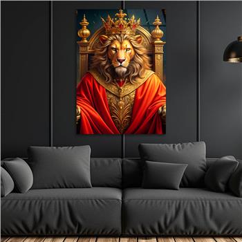 Dikey Doğa Temalı Cam Tablo 354