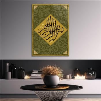 DİN TEMALI CAM TABLO