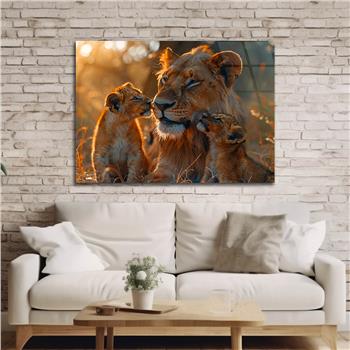 Yatay Doğa Temalı Cam Tablo 476