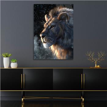 Dikey Doğa Temalı Cam Tablo 338