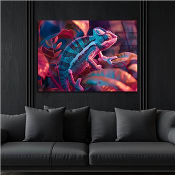 Yatay Doğa Temalı Cam Tablo 550