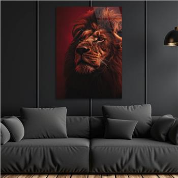 Dikey Doğa Temalı Cam Tablo 337