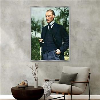 bedrucktes Glas mit Aluminiumrahmen und Nation Themen 